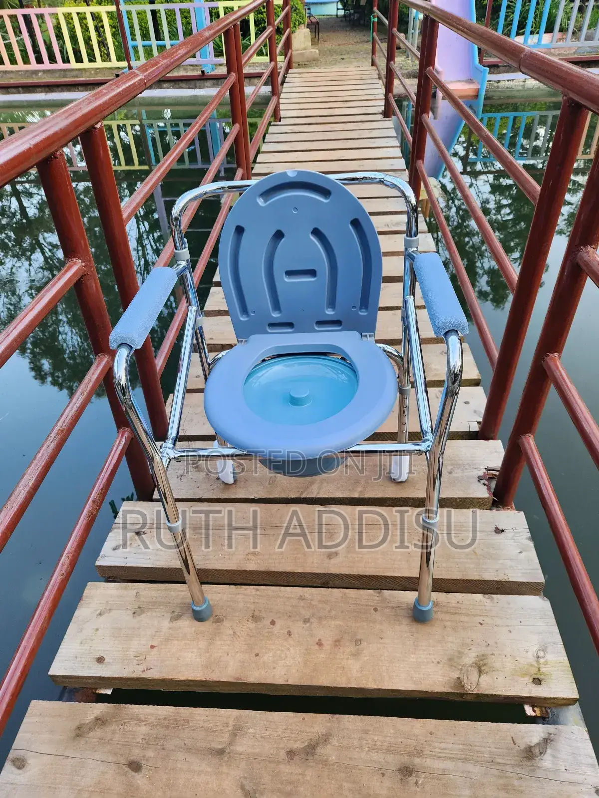 Adjustable Height Commode Chair癈你toilet Chair痛哭commode Chair New