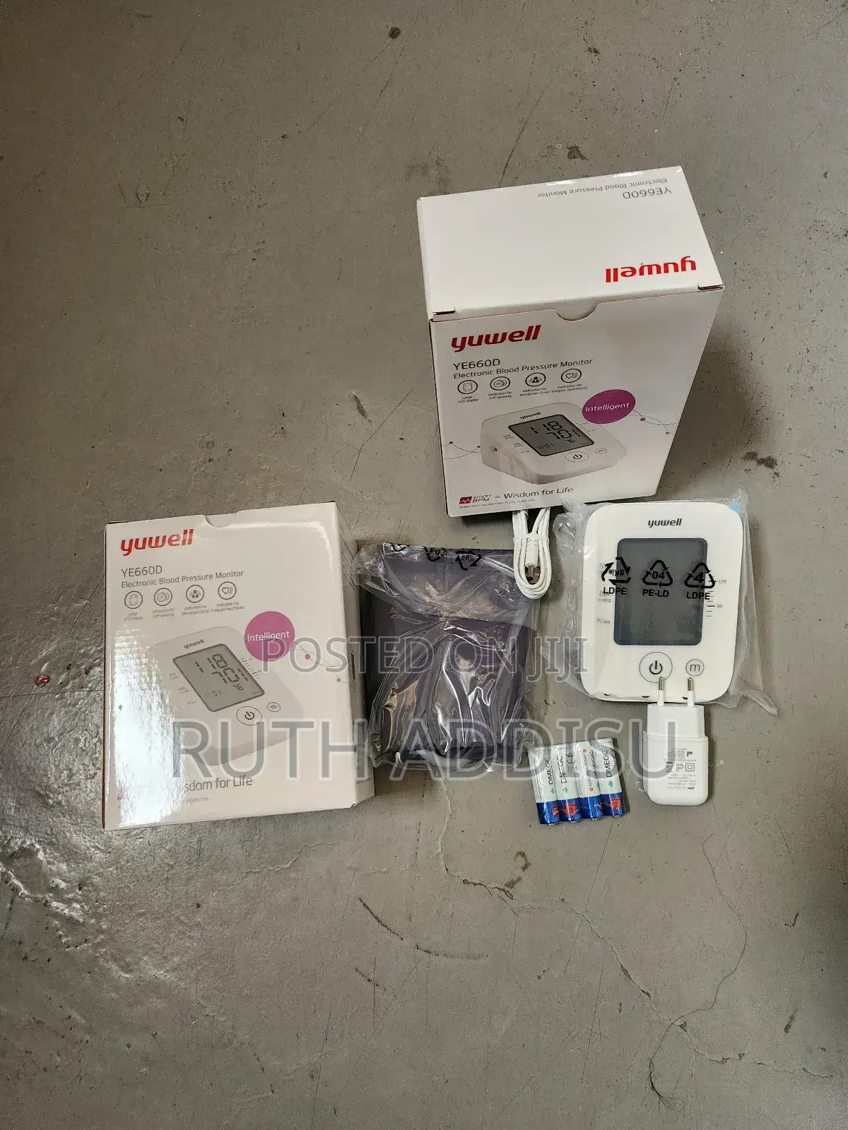 Yuwell Blood Pressure Monitor丸亦model Ye660d Digital Blood Pressuer