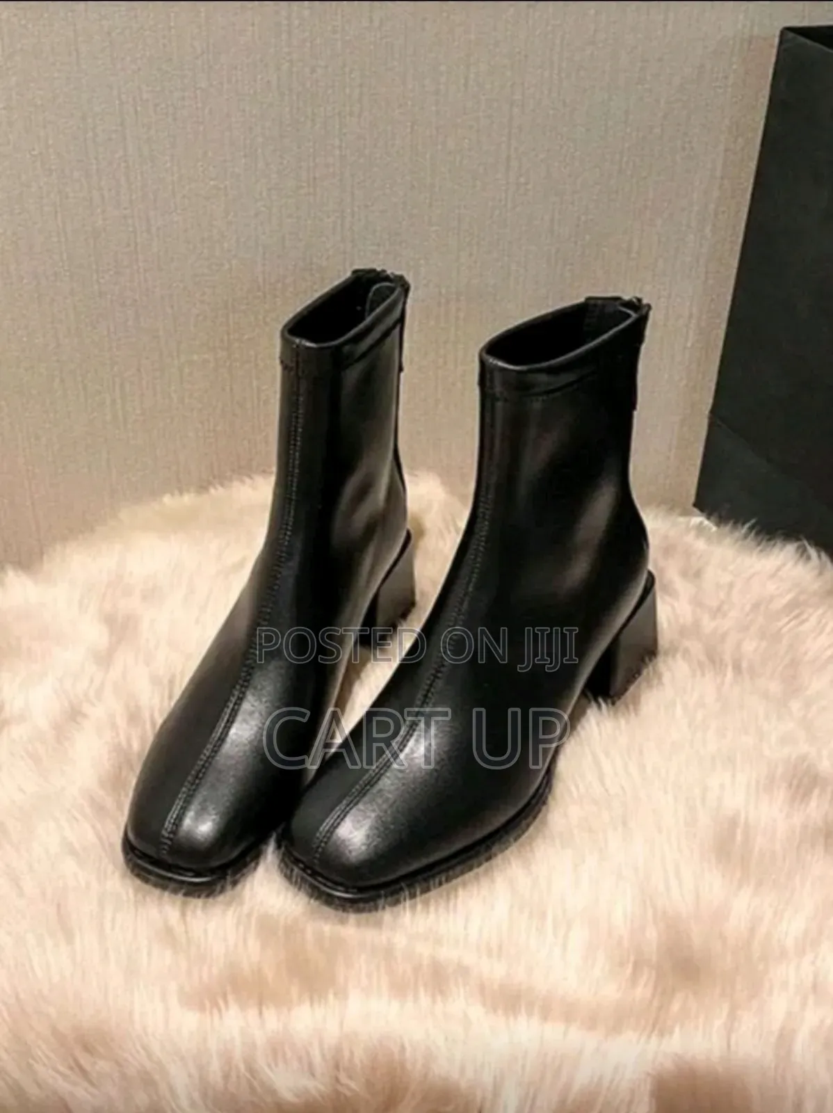 Thick Heel Ankle Boots