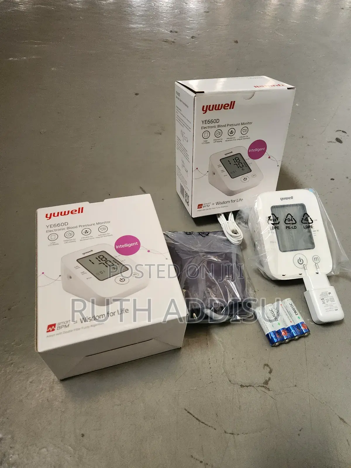 Yuwell Packed Blood Pressure Monitor宛如digital Blood Pressuer Monitor