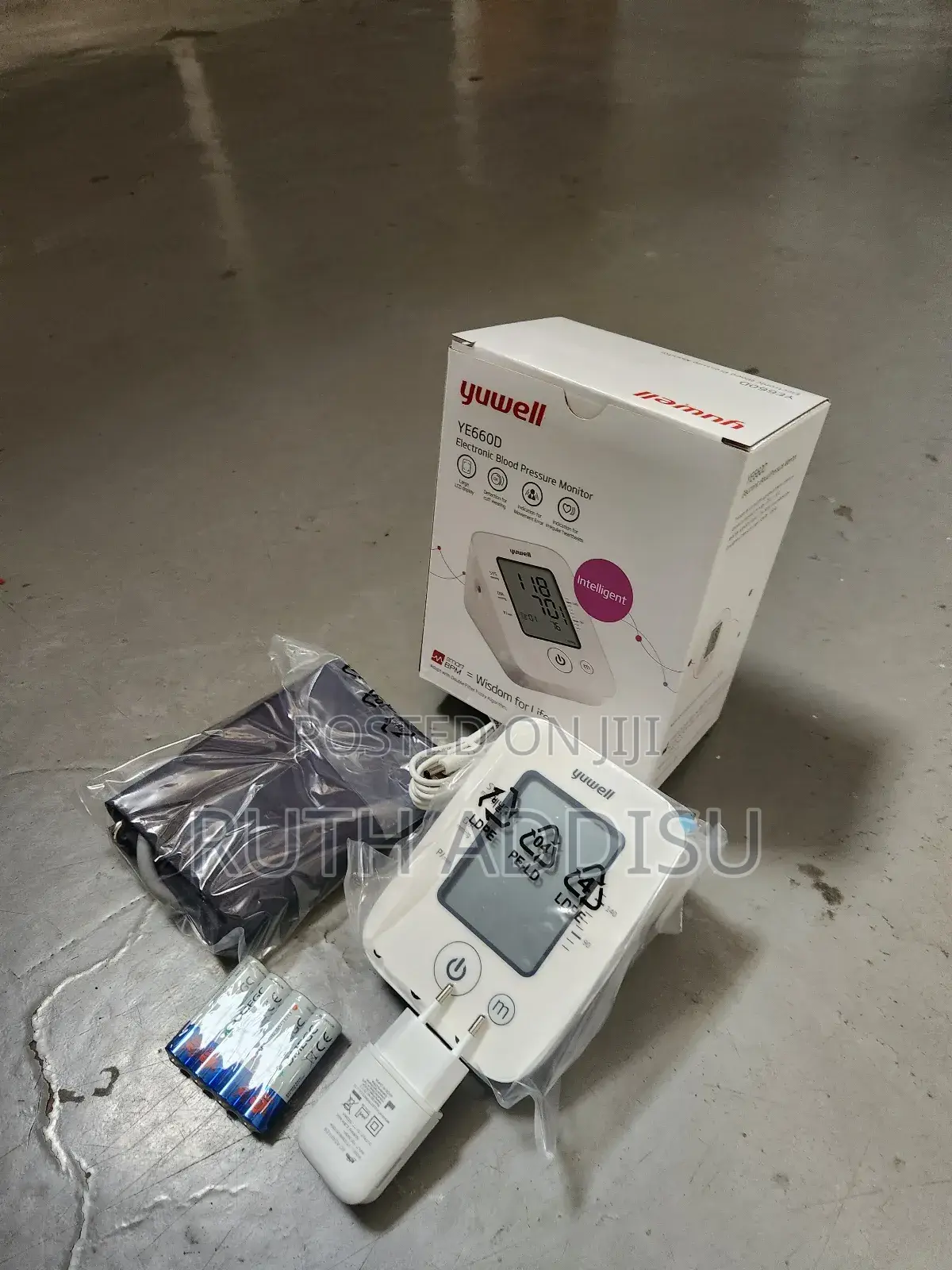 Yuwe Monitor Blood Pressure丸的digit Blood Pressure Monitor延用bp Monitor