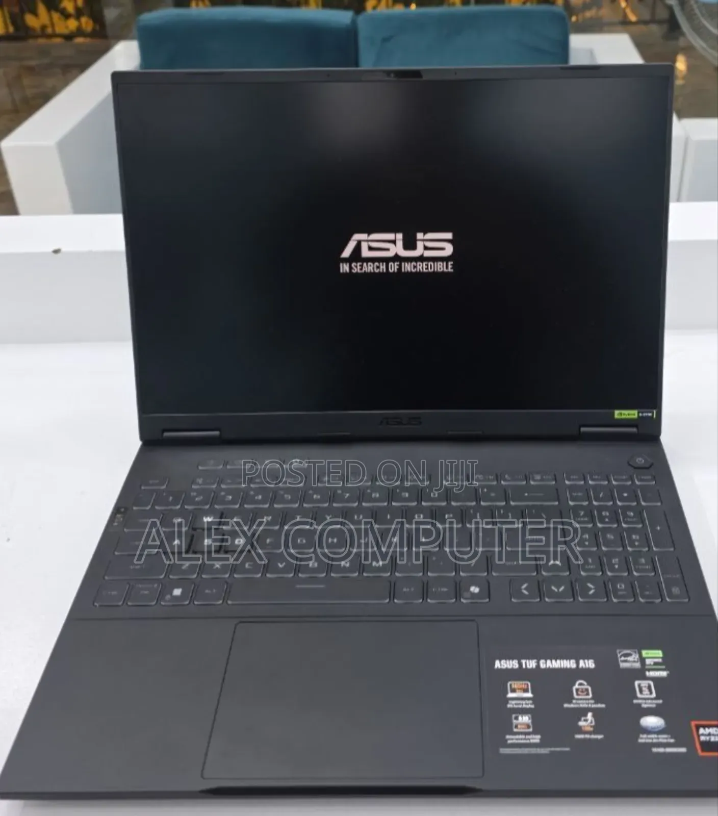 New Laptop Asus TUF Gaming A16 32GB AMD Ryzen 9 SSD 1T