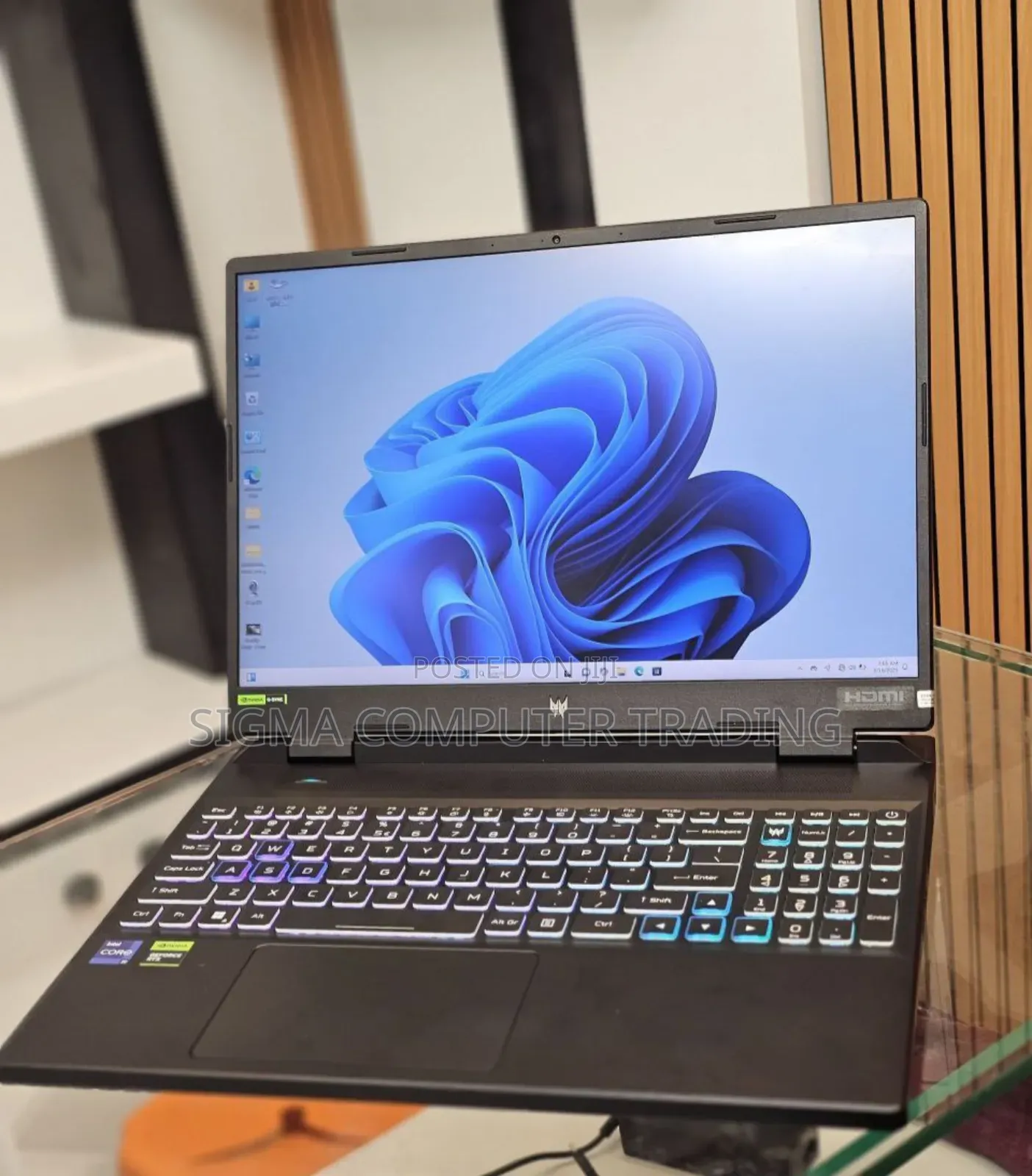 New Laptop Acer Predator Helios 300 16GB Intel Core I9 SSD 1T