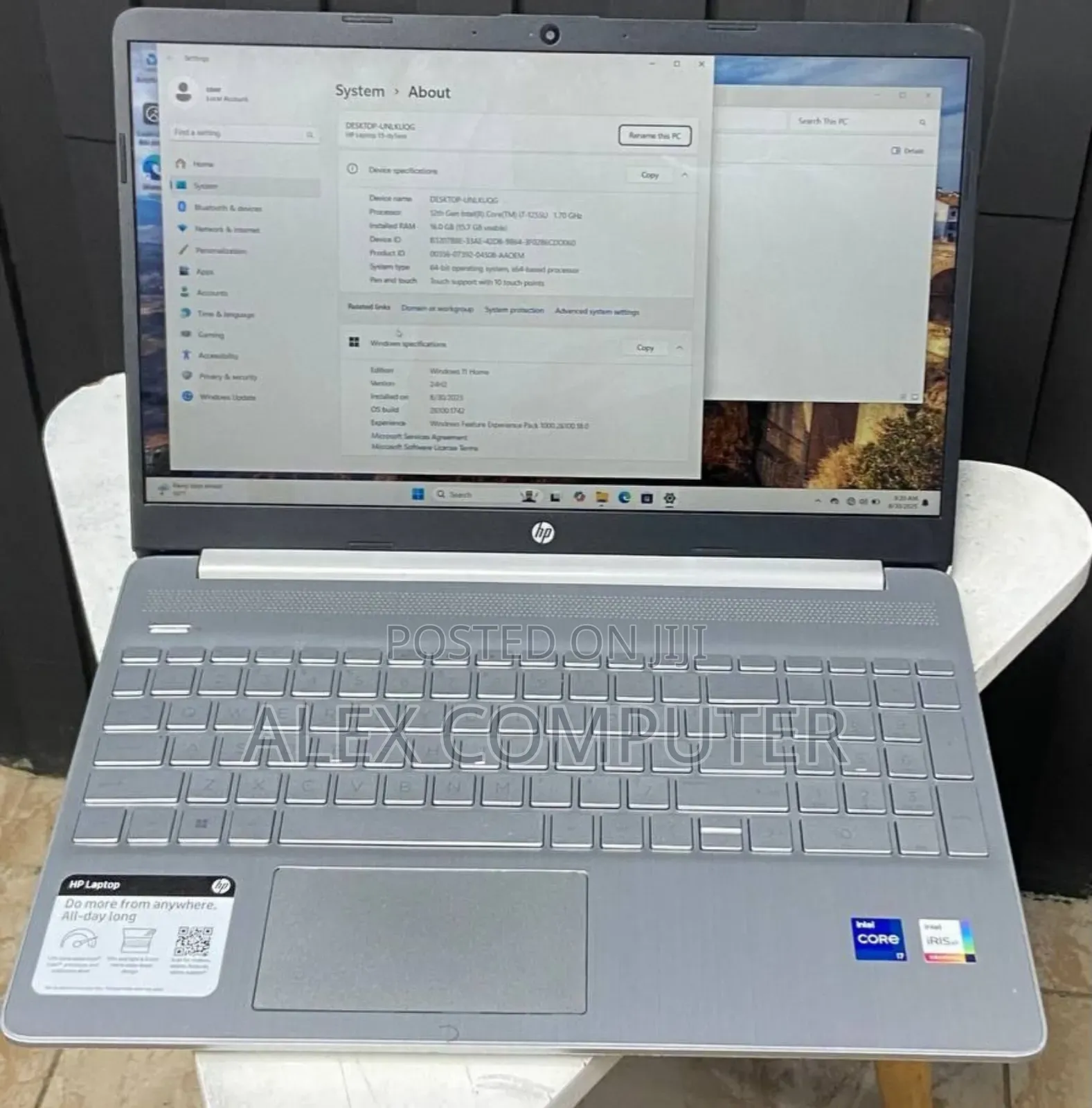 New Laptop HP Stream Notebook 16GB Intel Core I7 SSD 512GB