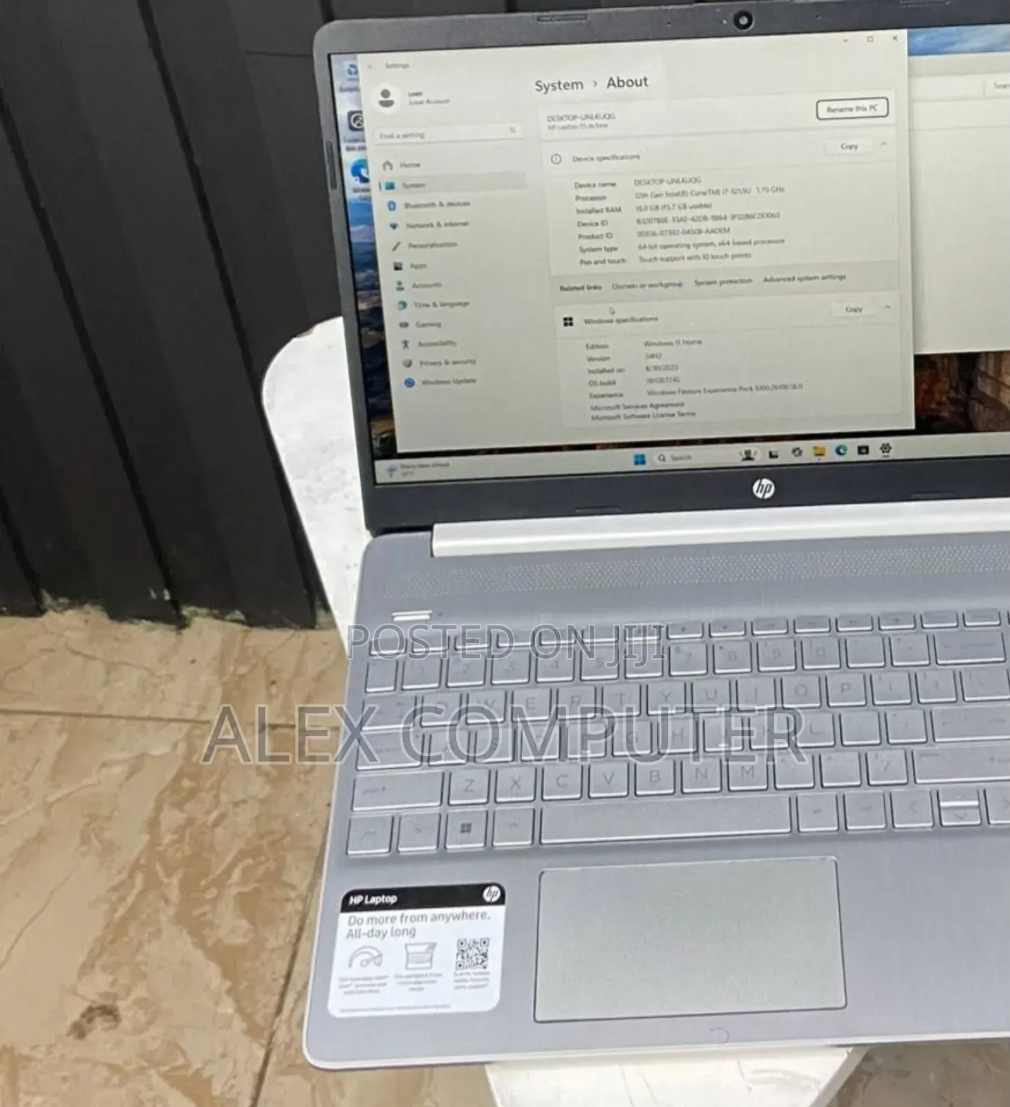 New Laptop HP Stream Notebook 16GB Intel Core I7 SSD 512GB