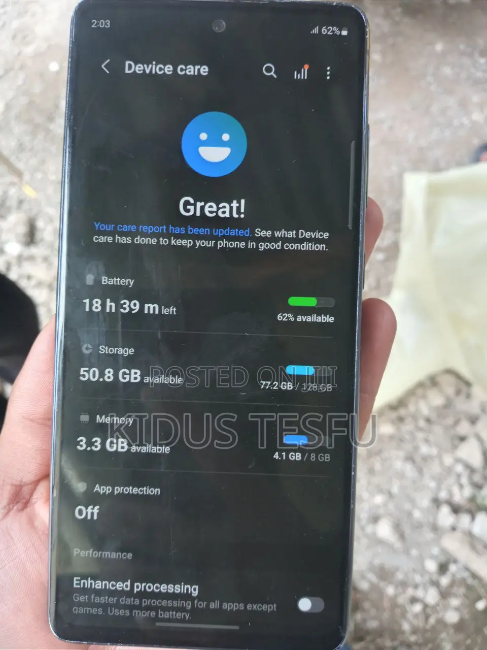 Samsung Galaxy S20 FE 128 GB Blue