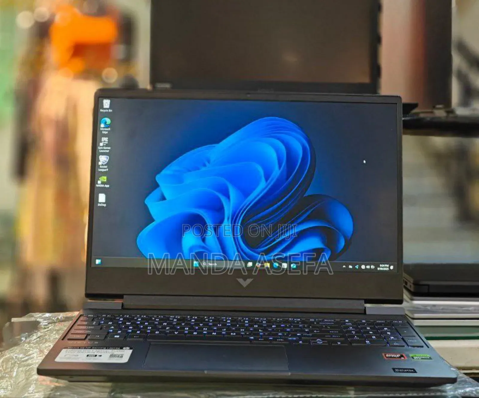 New Laptop HP Victus 15 16GB AMD Ryzen 7 SSD 512GB