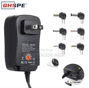 Adjustable Multifunction Universal Adapter 30 W (3 Upto 12 V)