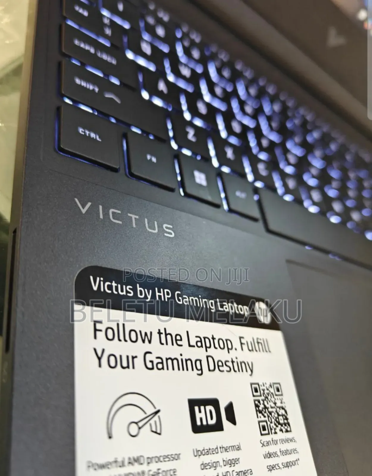 New Laptop HP Victus 15 16GB AMD Ryzen 7 SSD 512GB
