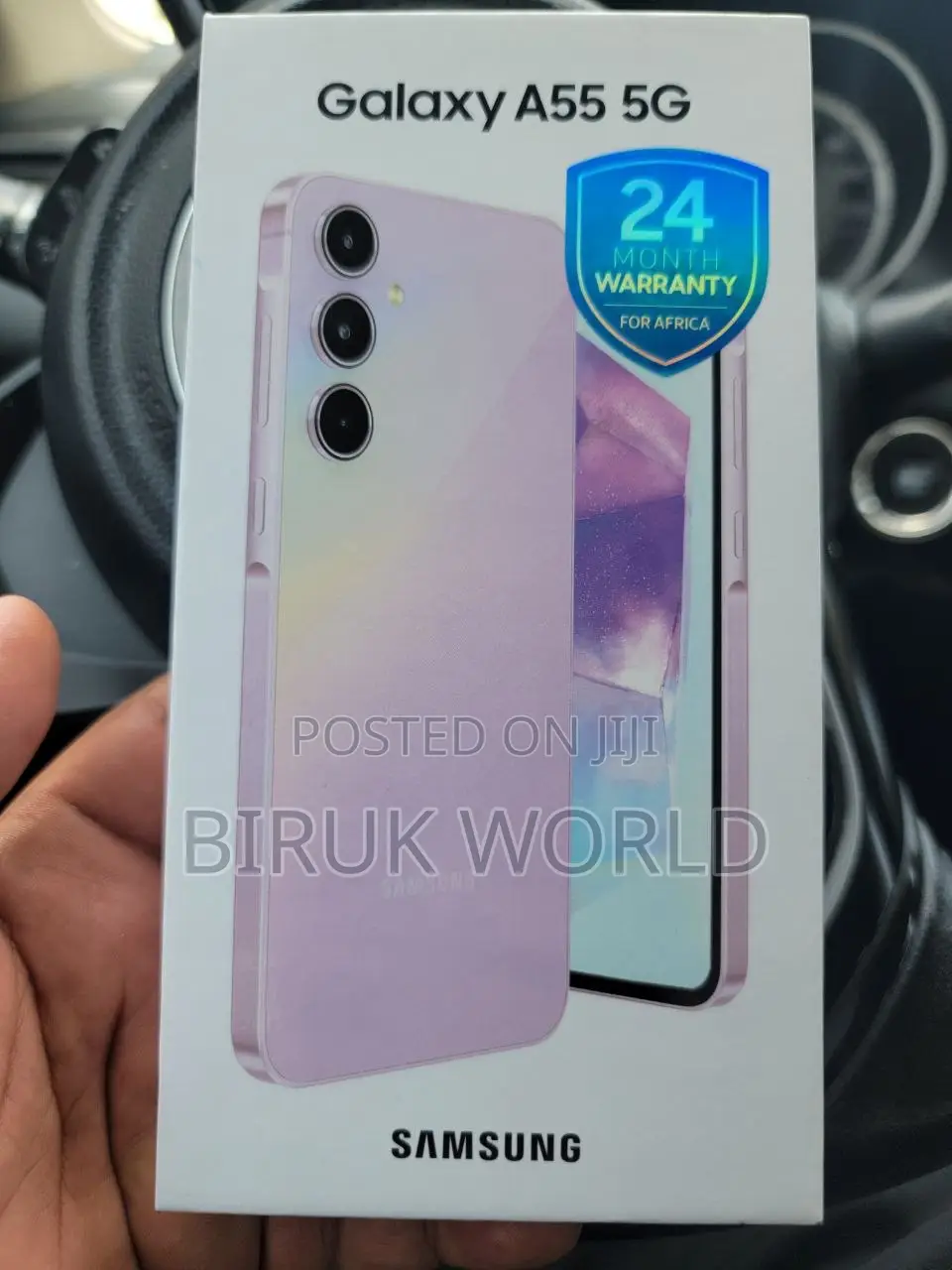 New Samsung Galaxy A55 256 GB Purple