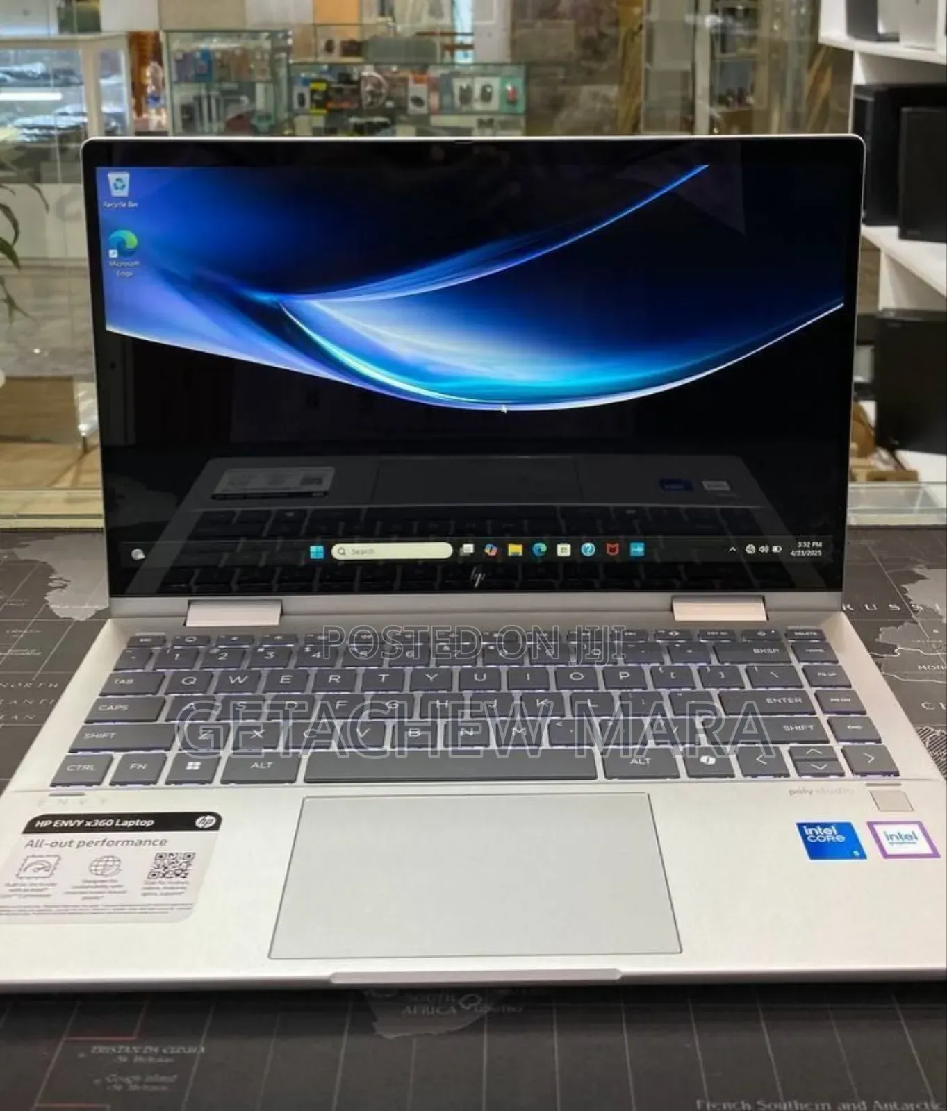 New Laptop HP Envy X360 8GB Intel Core I5 SSD 512GB