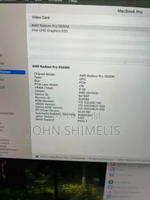 New Laptop Apple MacBook Pro 2019 64GB Intel Core i9 SSD 1T