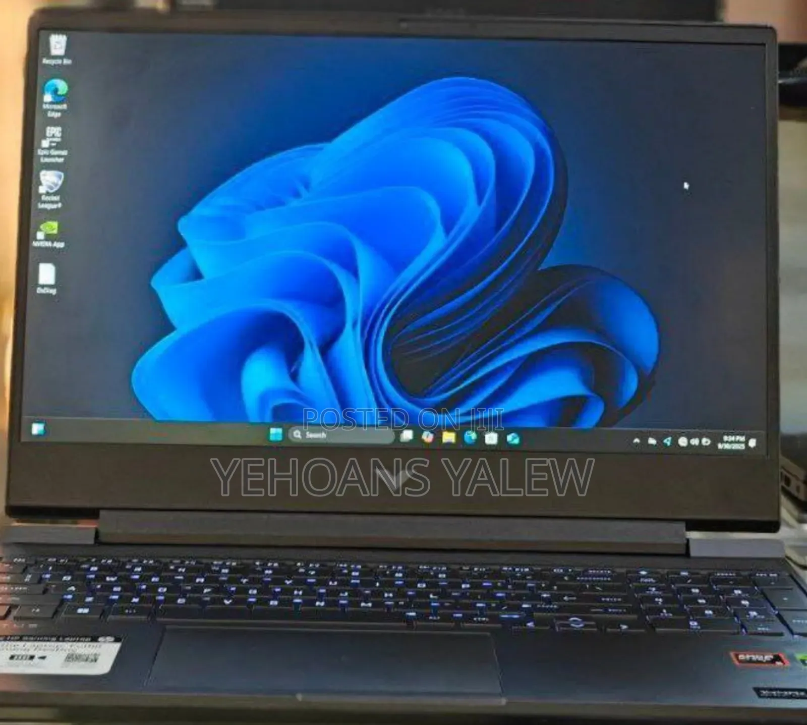 New Laptop HP Victus 15 16GB AMD Ryzen 7 SSD 512GB