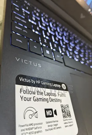New Laptop HP Victus 15 16GB AMD Ryzen 5 SSD 512GB
