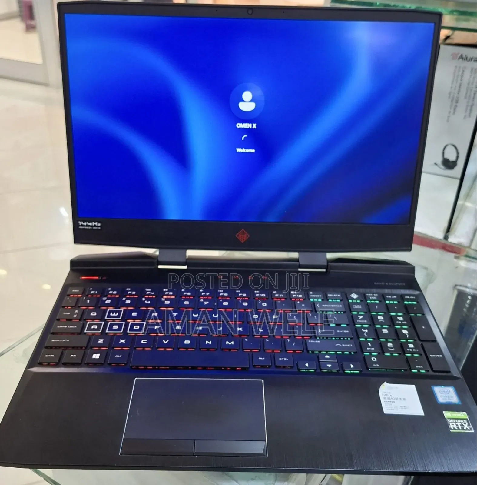 New Laptop HP Omen 15 16GB Intel Core I7 HDD 256GB