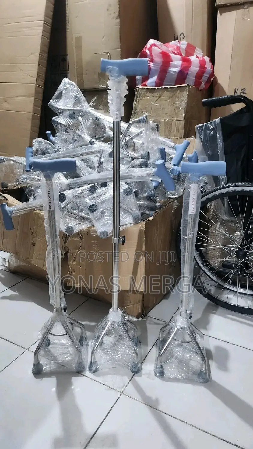 Walking Support Sticks Quadripod瓷፸elder Support Sticks兕∂Wearable-Works