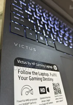 Photo - New Laptop HP Victus 16 16GB AMD Ryzen 7 SSD 512GB