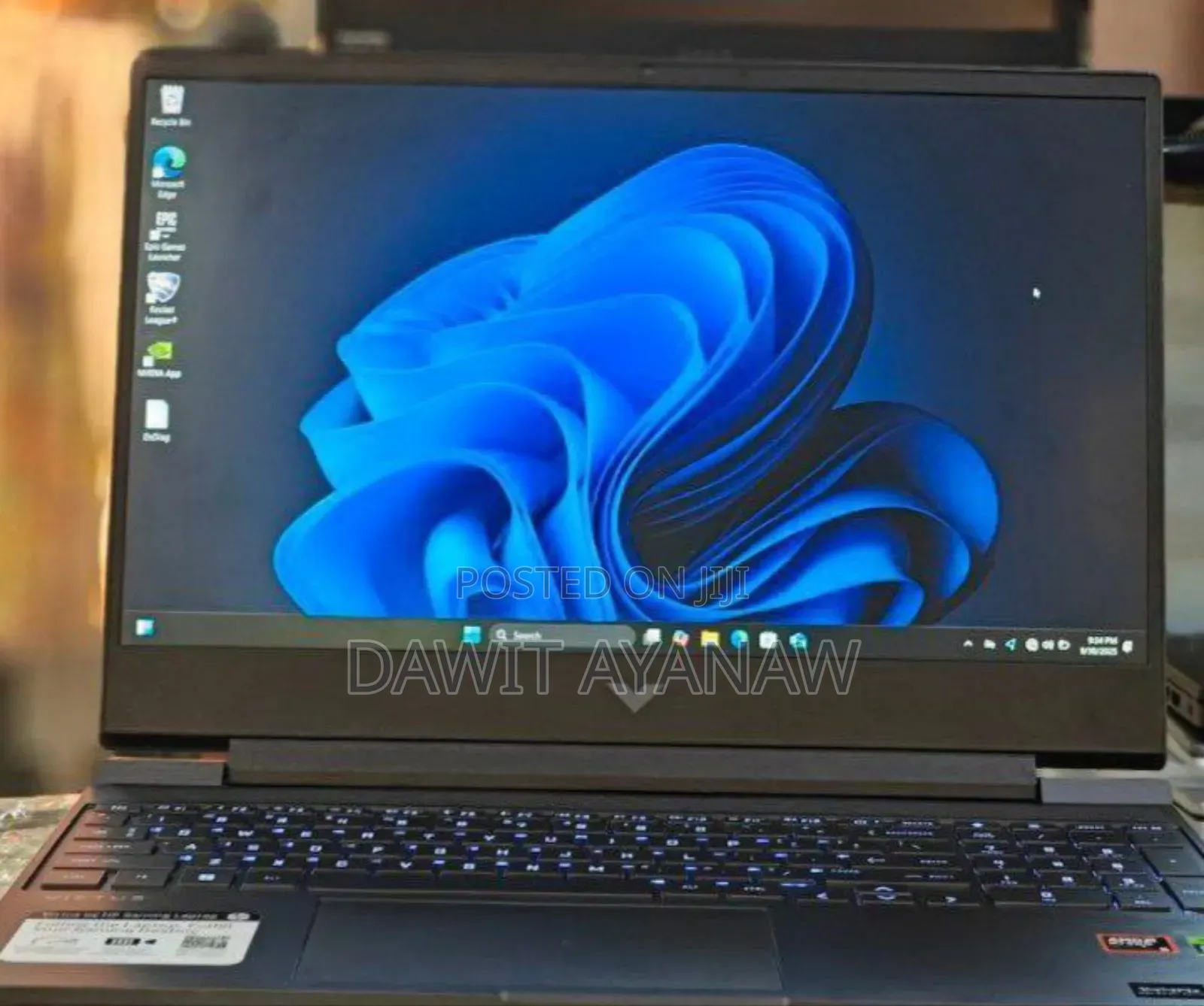 New Laptop HP Victus 16 16GB AMD Ryzen 7 SSD 512GB