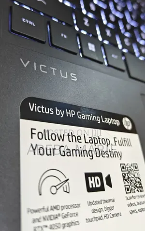 New Laptop HP Victus 15 16GB AMD Ryzen 7 SSD 1T