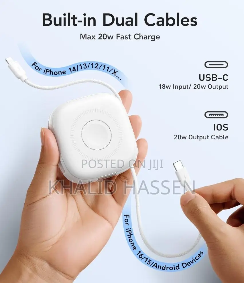 Magnetic Wireless 10000mah Power Bank