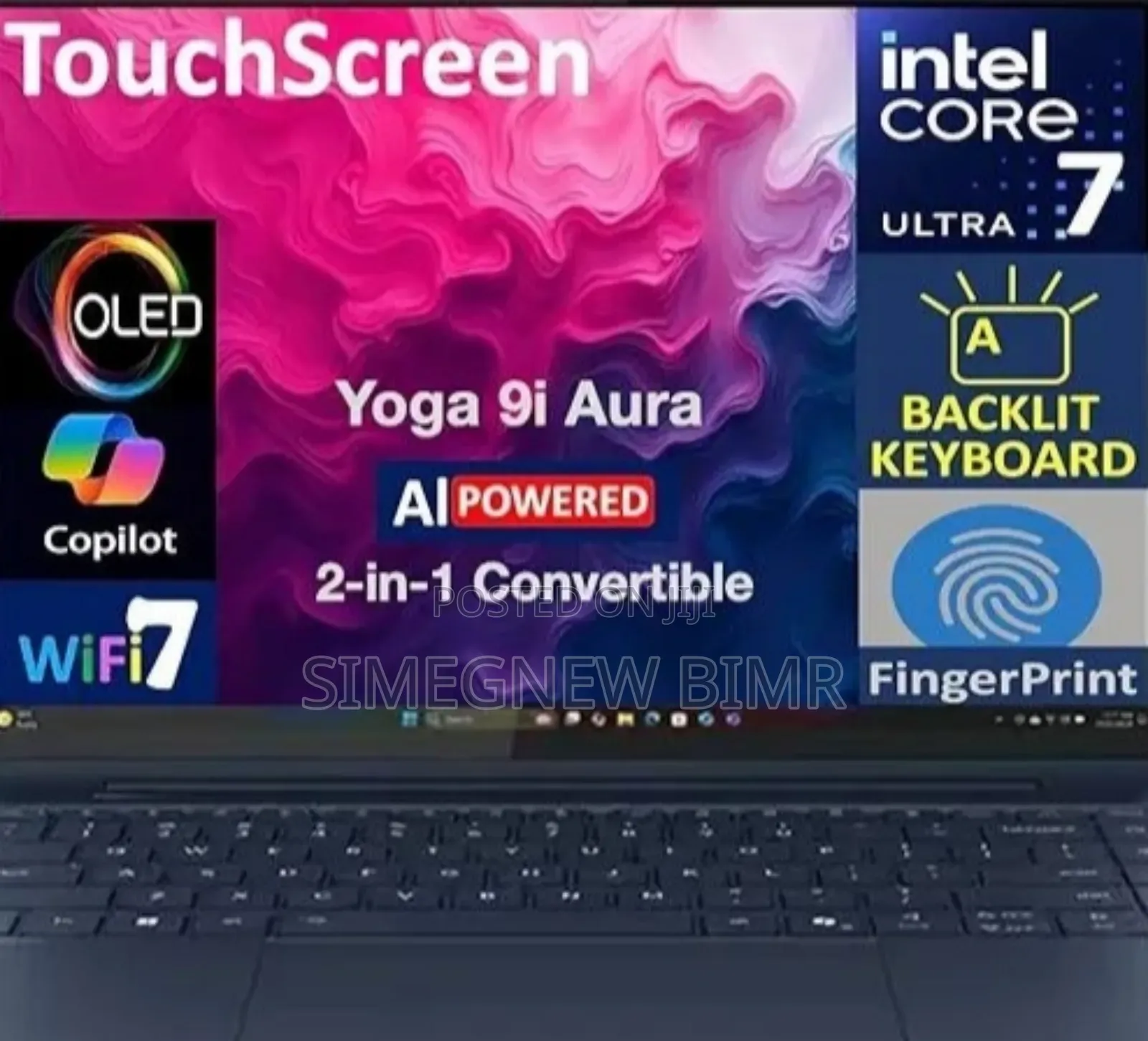 New Laptop Lenovo ThinkPad Yoga 32GB Intel Core Ultra 7 SSD 1T