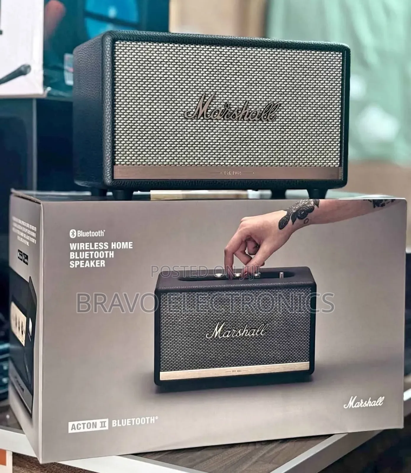Marshall Action Ii Wireless Speaker – Power. Style. Sound.