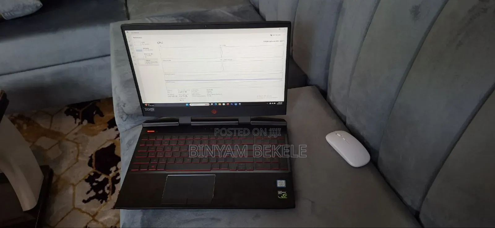 New Laptop HP Omen 17 16GB Intel Core I7 SSD 512GB