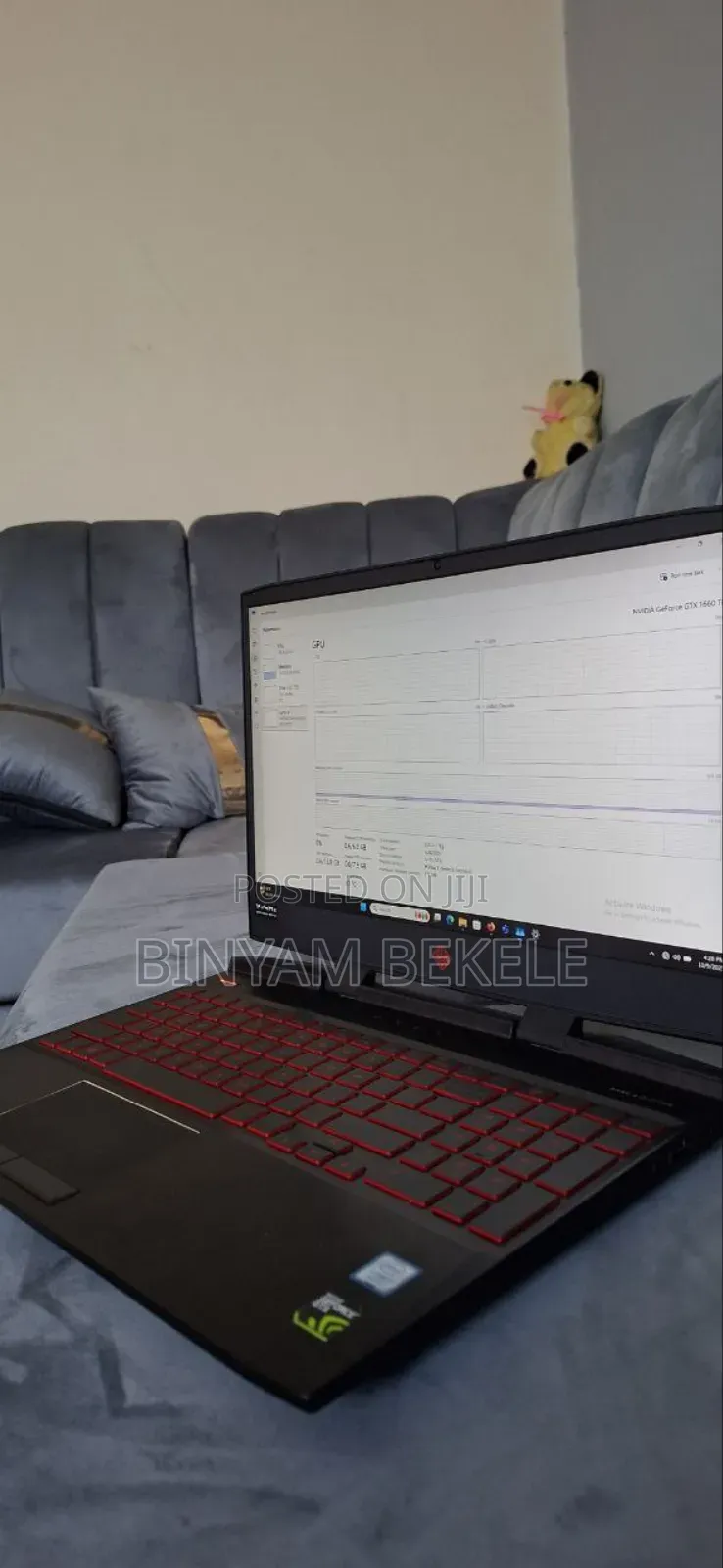 New Laptop HP Omen 17 16GB Intel Core I7 SSD 512GB