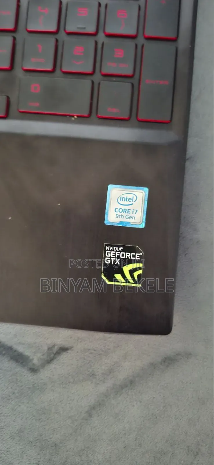 New Laptop HP Omen 17 16GB Intel Core I7 SSD 512GB