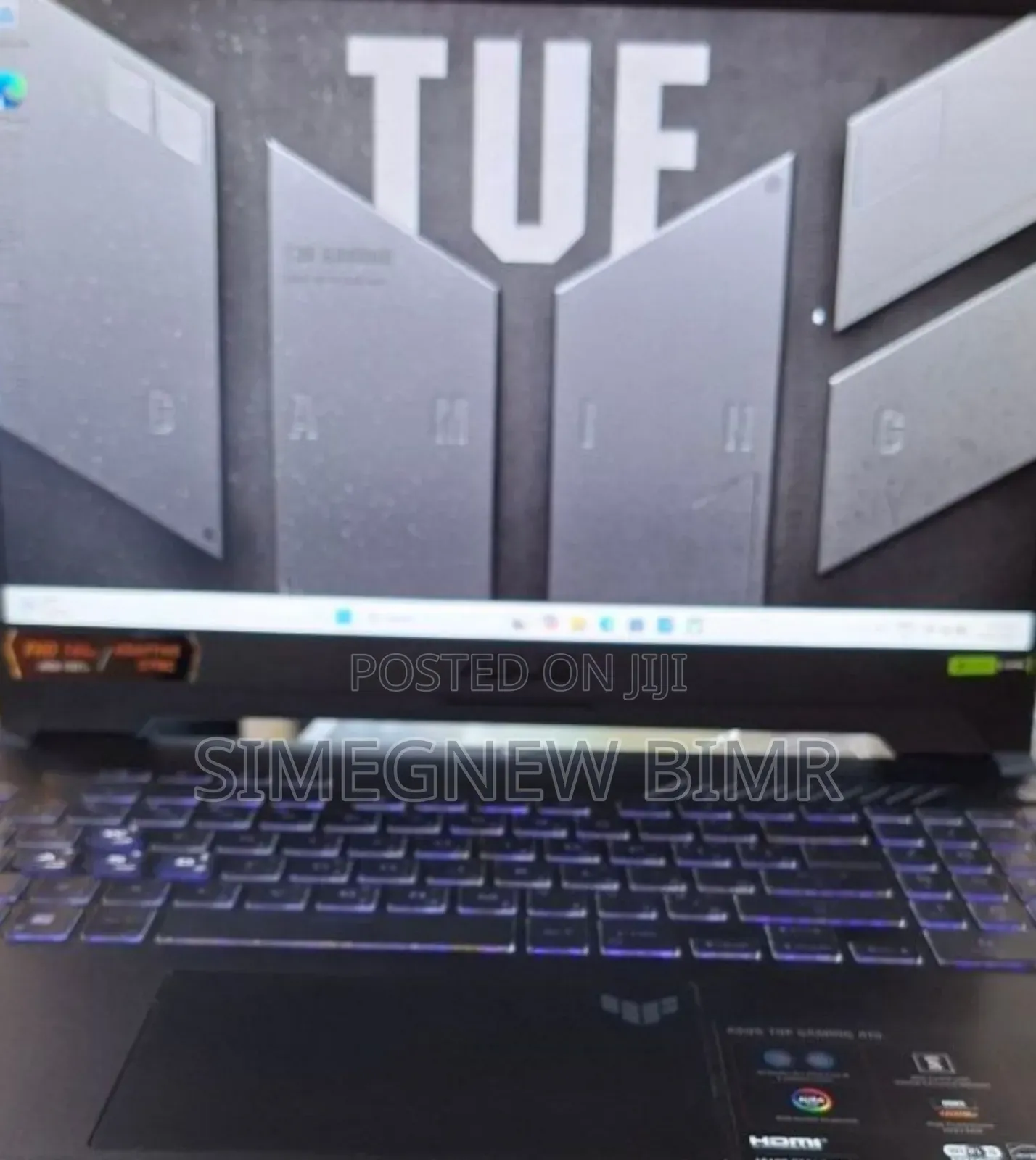 New Laptop Asus TUF Gaming A15 16GB AMD Ryzen 7 SSD 512GB