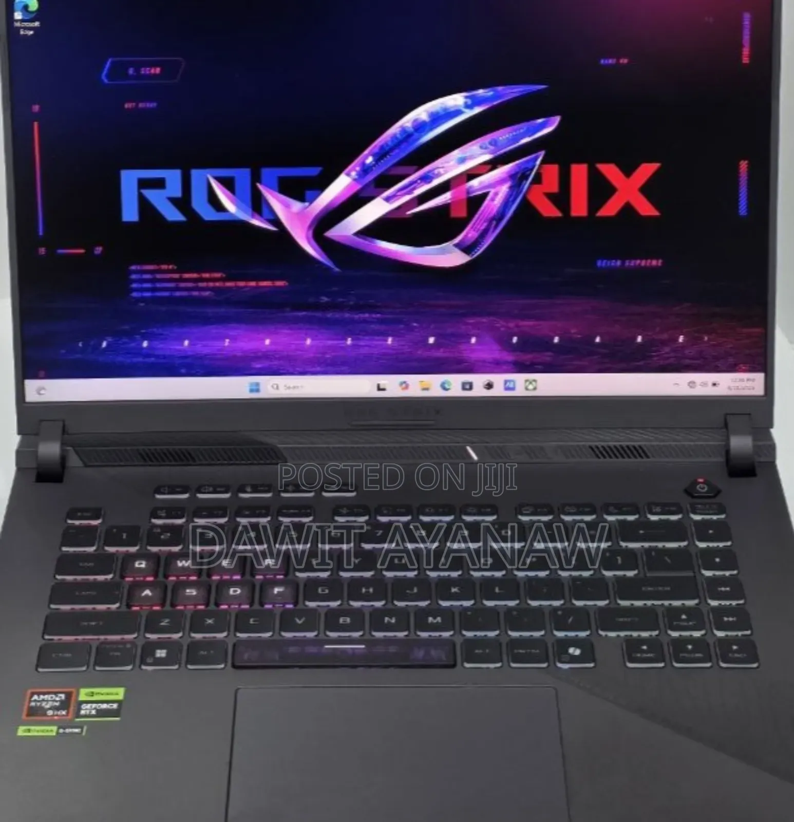 New Laptop Asus ROG Strix G16 G614 16GB AMD Ryzen 9 SSD 1T