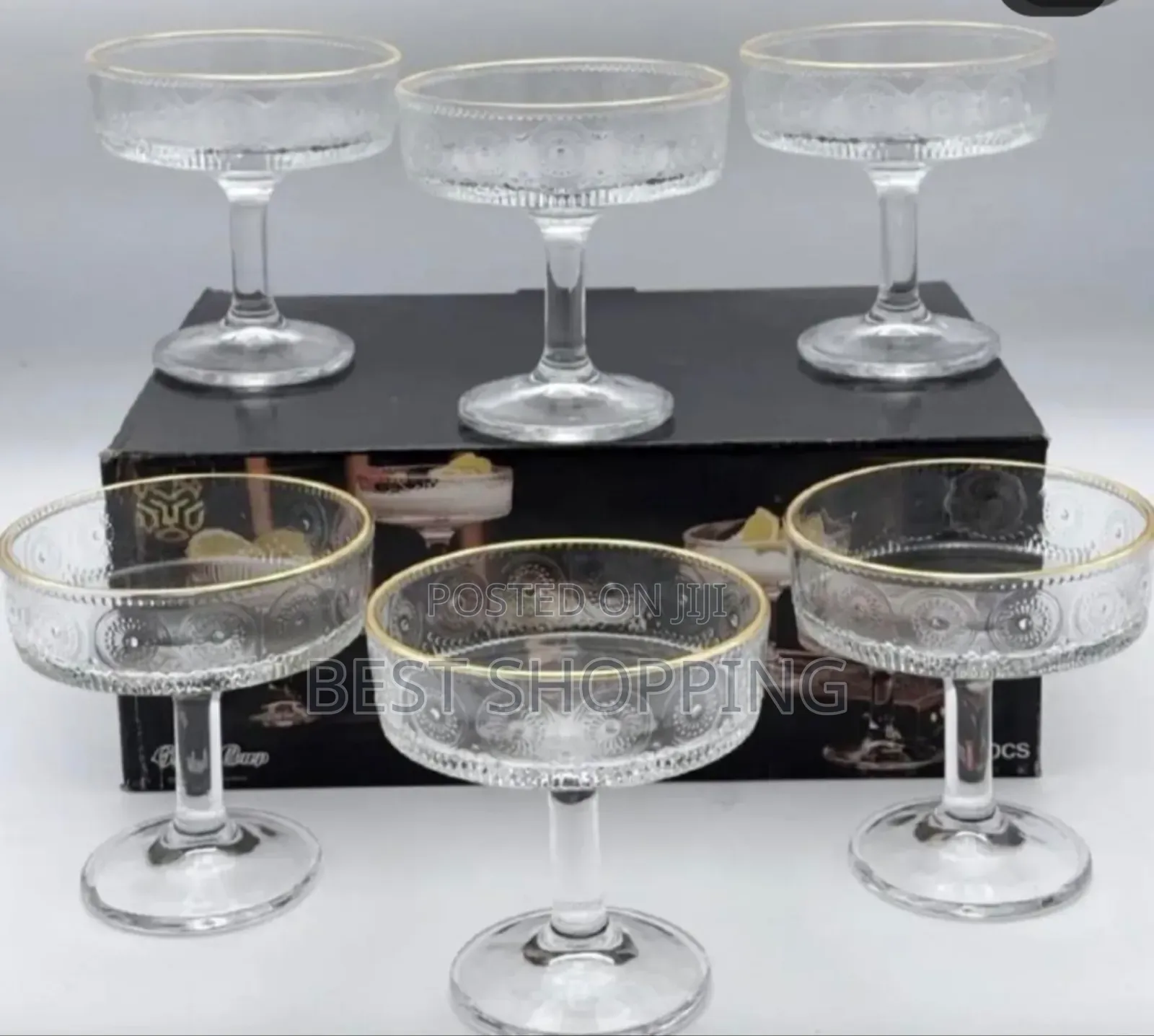 6 Piece Ice Cream Glass Cup and Fruit Mix Cup
የአይስ ክሬም የፍሩት ፓንች ብርጭቆ