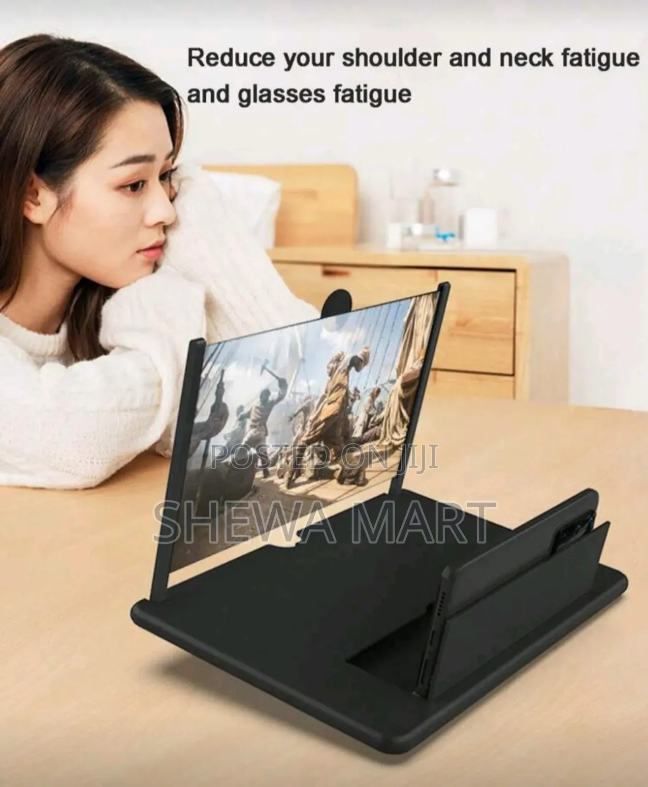 Mobile Phone Screen Magnifier, New Retractable Hd Video Enlarger, 10