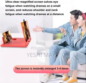 Photo - Mobile Phone Screen Magnifier, New Retractable Hd Video Enlarger,
