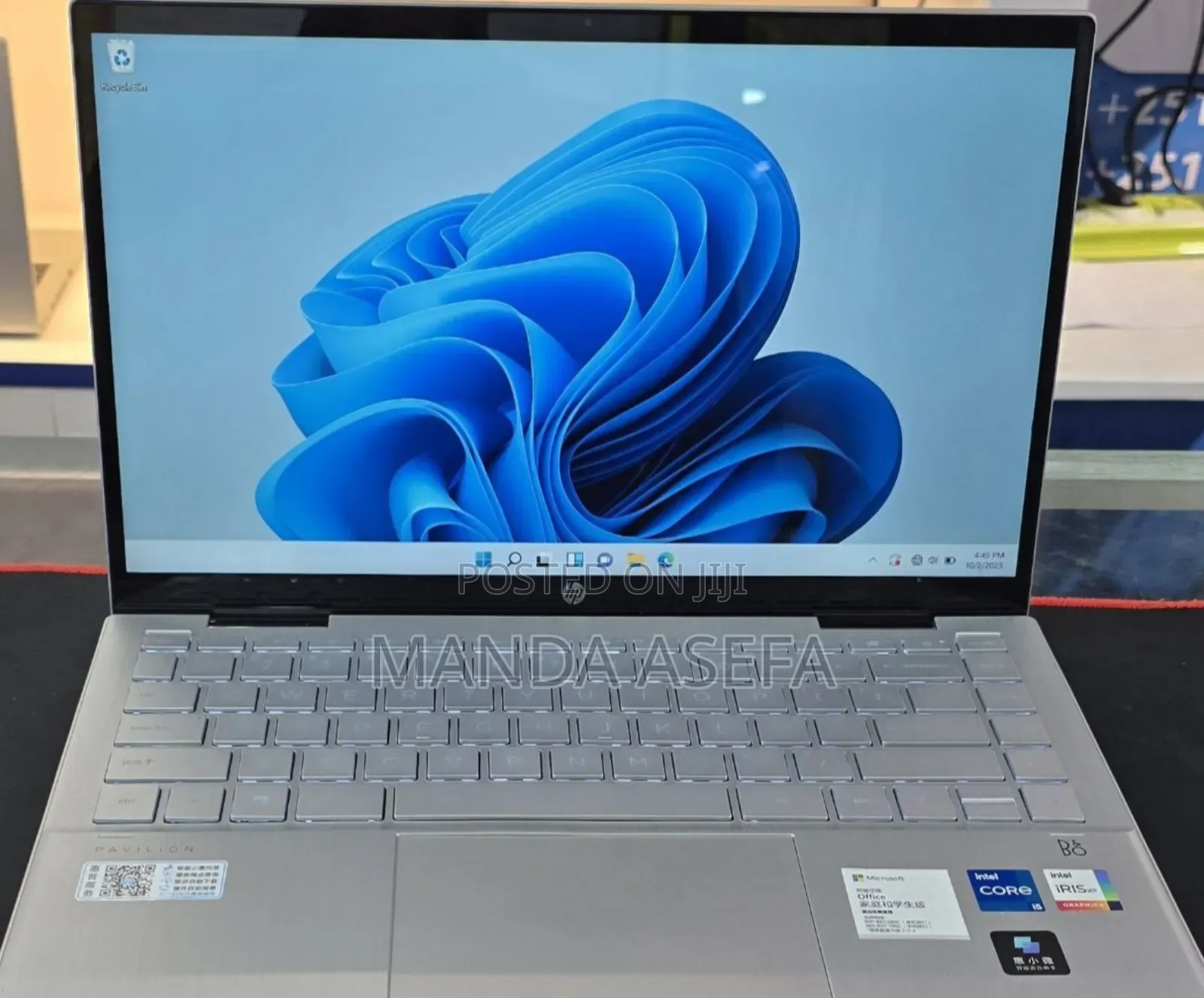 New Laptop HP Pavilion 14 X360 2-in-1 16GB Intel Core I5 SSD 512GB