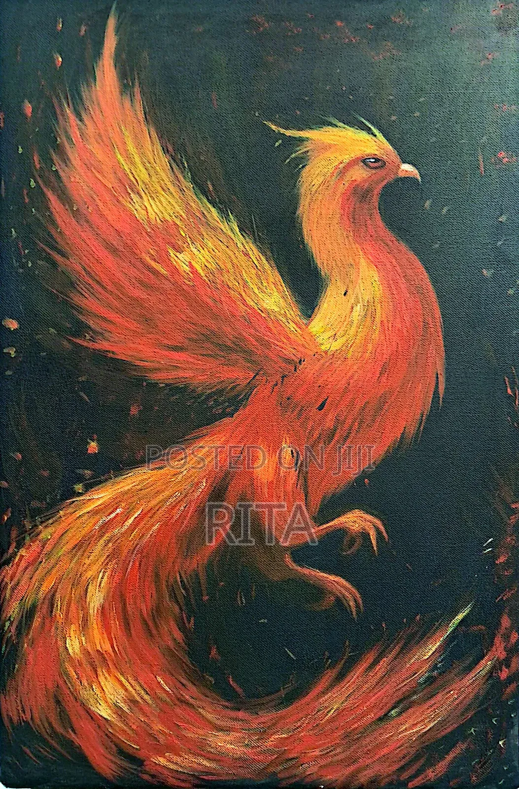 Phoenix Painting  40x60