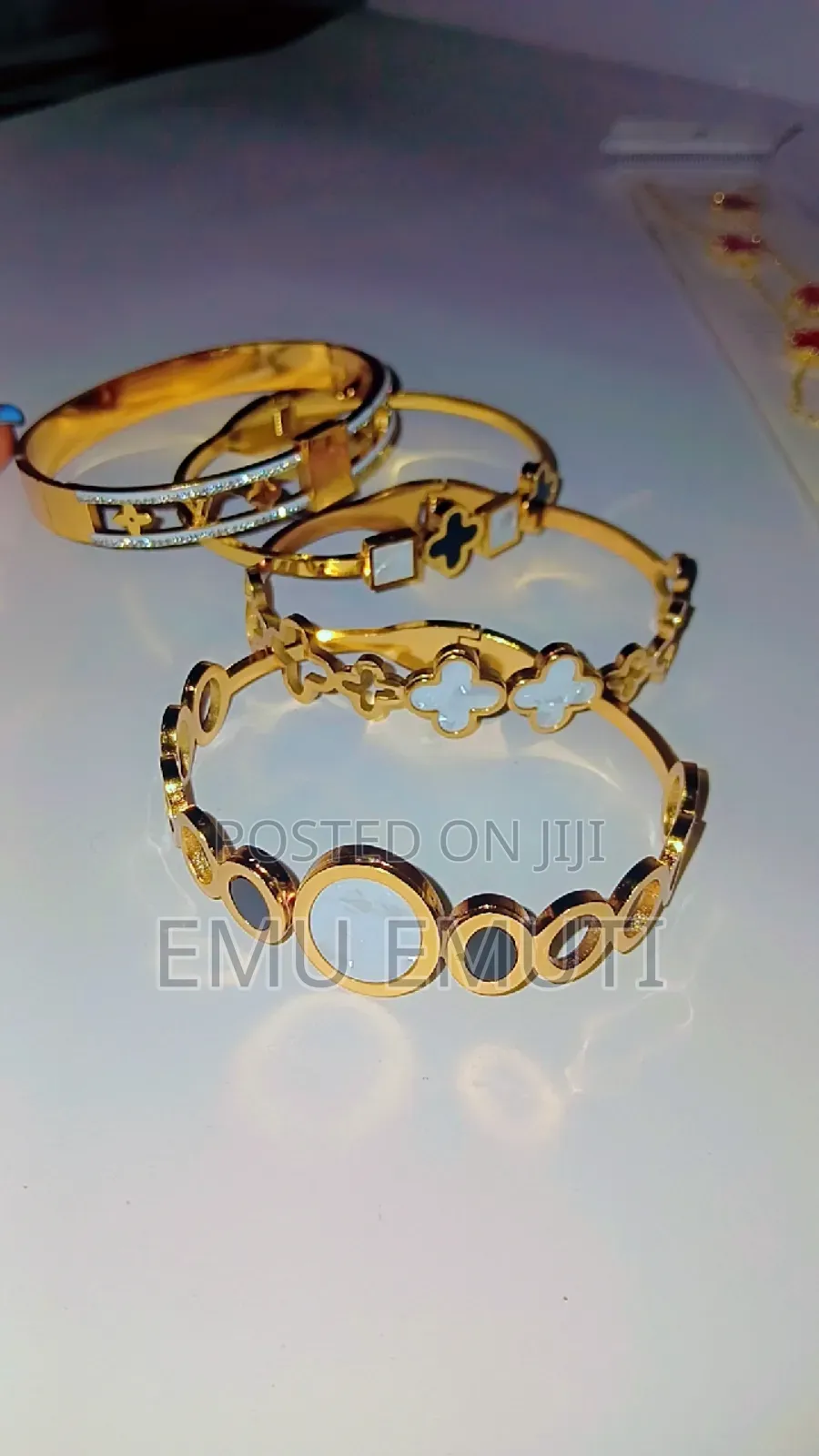 Necklace, Earrings, Bracelets