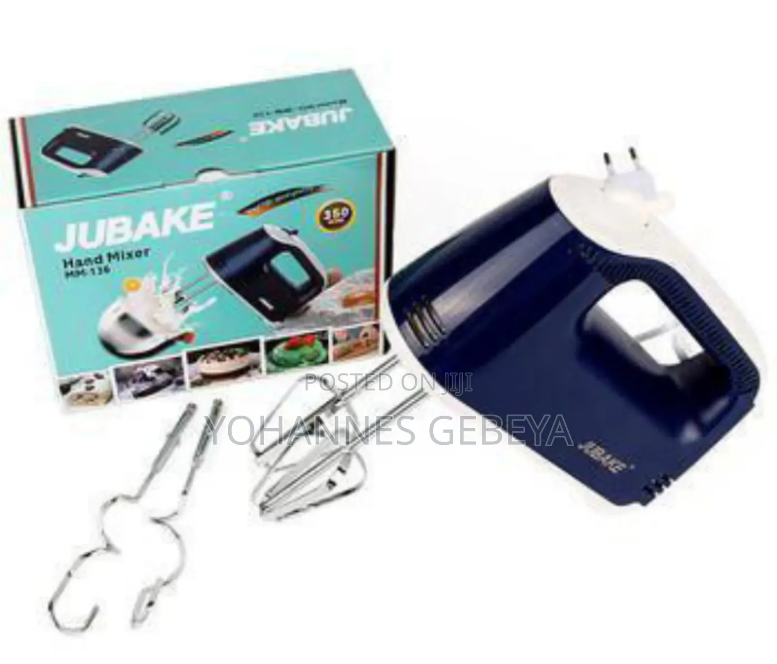 Jubake Hand Mixer With Turbo Botton