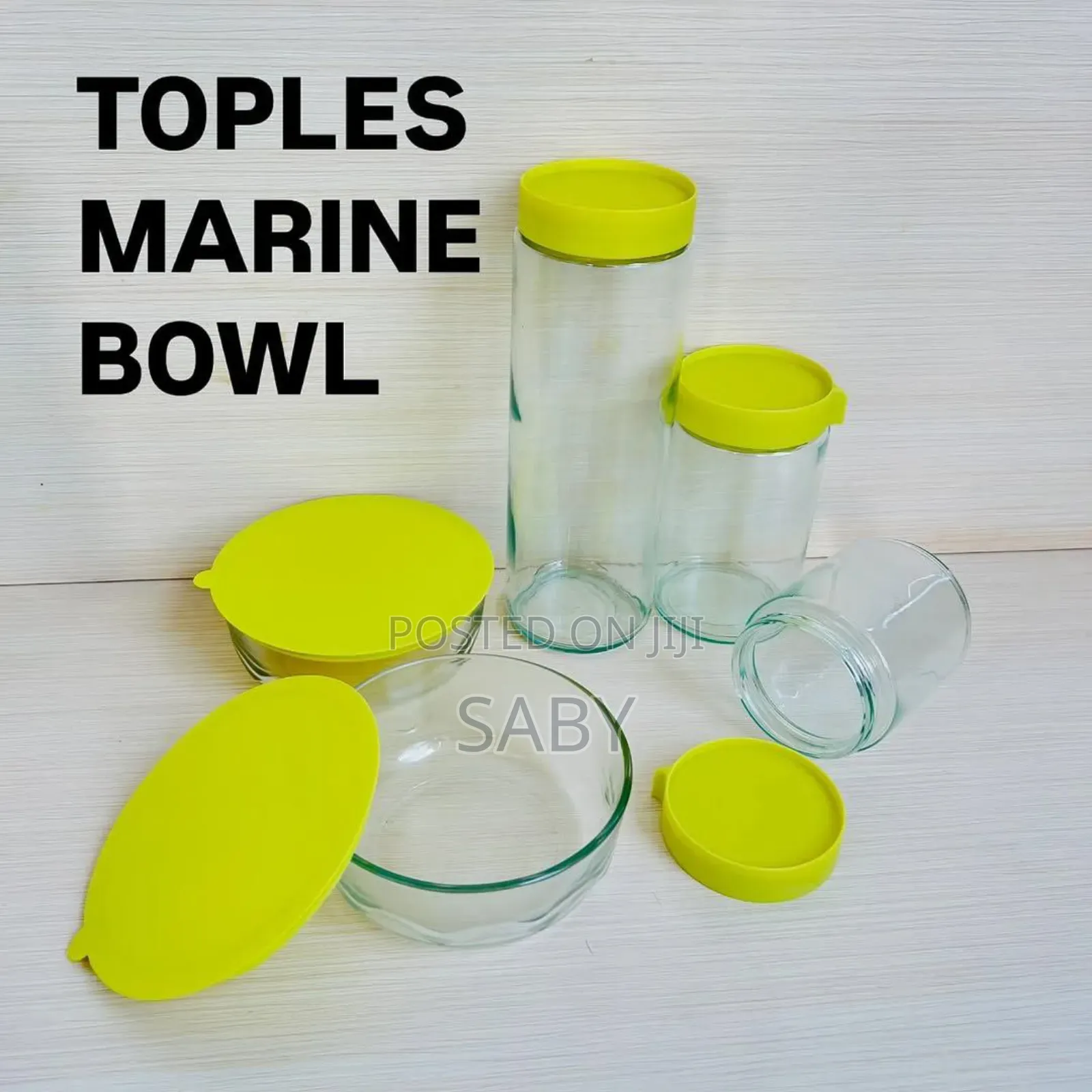 5in1 Toples Marine Bowl Set