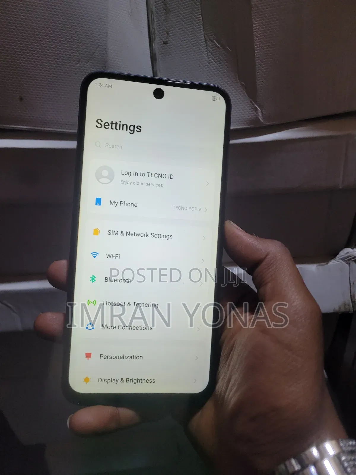 Tecno Pop 9 128 GB Black