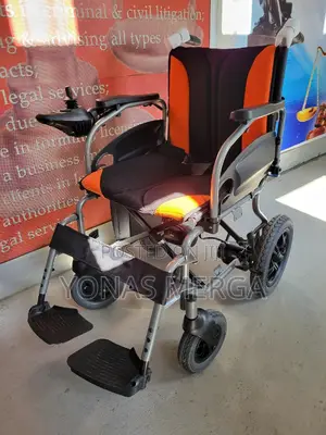 Foldable Electric Wheelchair, 360° Joystickة凹electrical Wheelchair