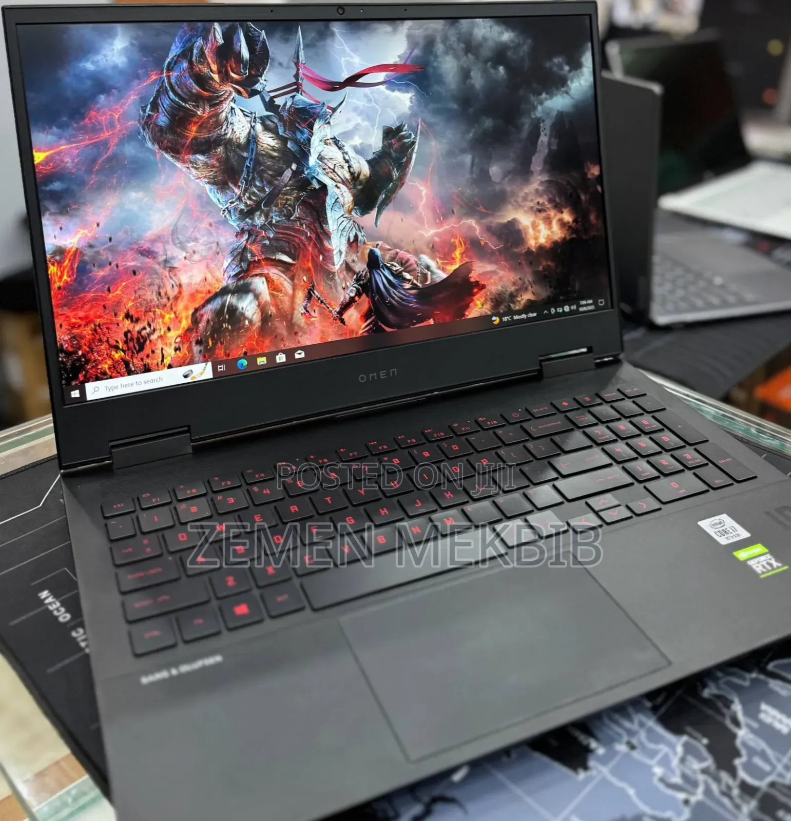 New Laptop HP Omen 15 16GB Intel Core I7 SSD 1T