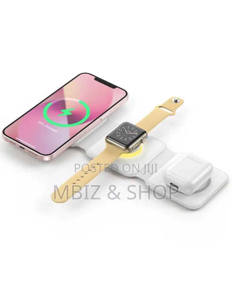 3in1 Magnetic Wireless Charger