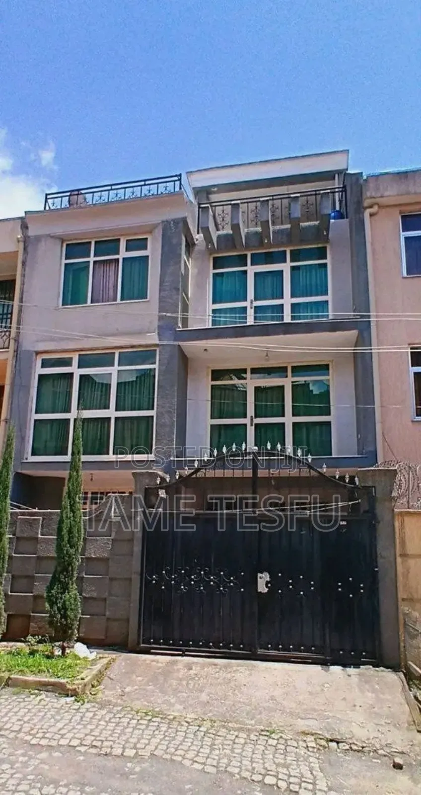 Furnished 6bdrm House in ሰሚት ፍየል ቤት, Bole for sale