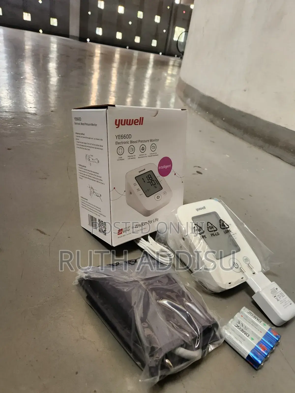 Yuwell Blood Pressure輕傷digital Blood Pressuer Monitor New垂危commoe New