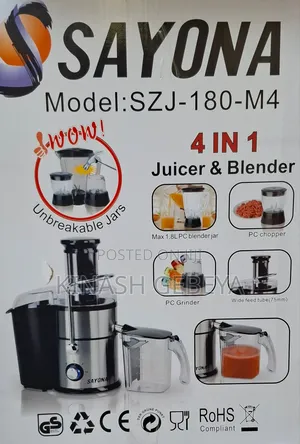 Sayona High Quality 4in1 Juicer (800watt)