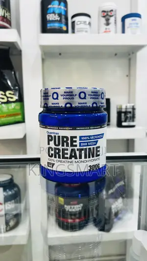 Photo - Quamtrax Pure 3gm Per Serving and 100 Servings Creatine Monohydrate