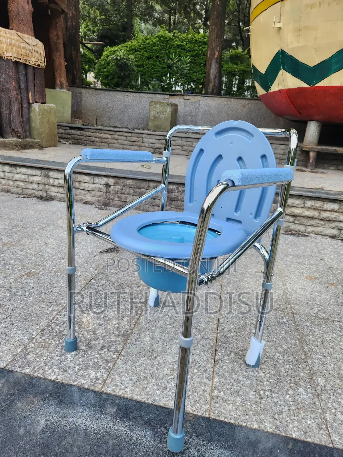 Toilet Chair冤獄brand New Commode Chair Heavy Duty Pop Carries 150kg