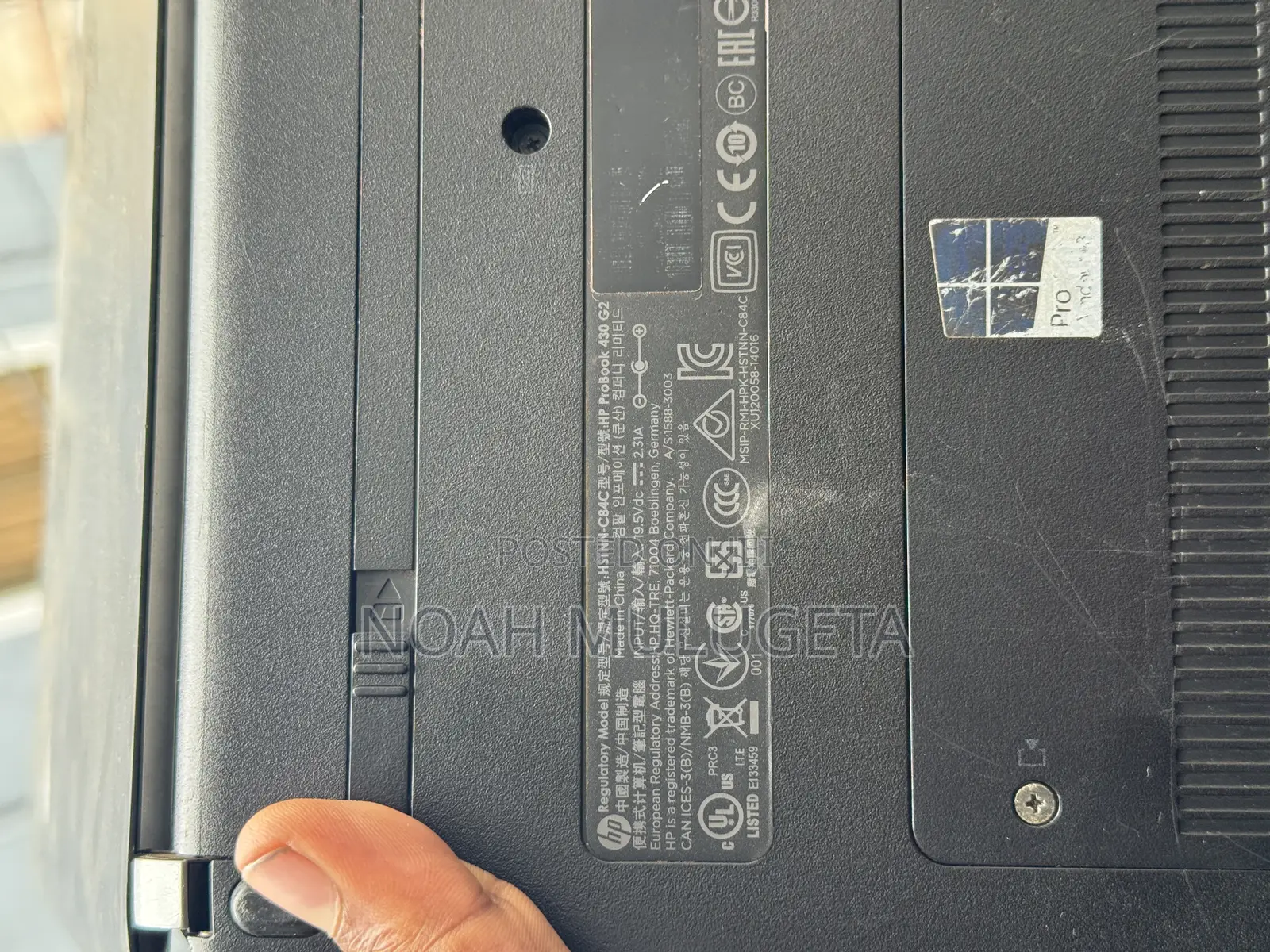 Laptop HP ProBook 430 4GB Intel Core I5 HDD 500GB