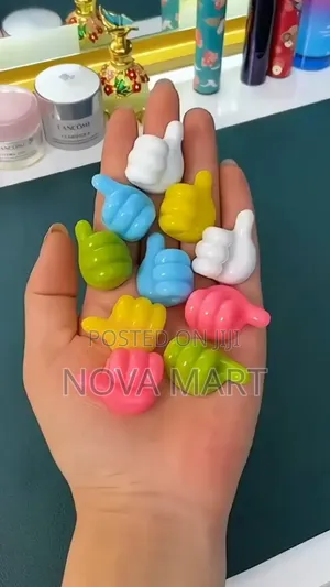 Self Adhesive Silicone Thumb Hooks, Multifunctional Cable Clips